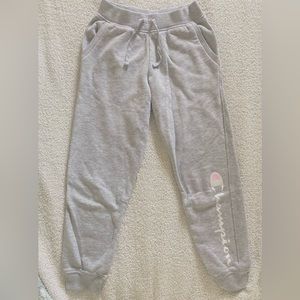 Kids grey champion joggers